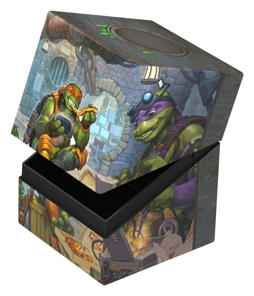 Ultimate Guard RTE Boulder 100+ Magic: The Gathering | Teenage Mutant Ninja Turtles (76 x 75 x 98.5 mm) - Turtle Lair